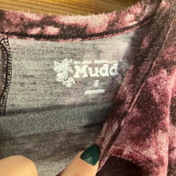 Purple Tie Dye Top - Picture 2 of 3